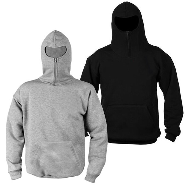 Sudadera Blusa Sudadera con Capucha Hooligans Ultras Máscara Facial Ninja-Sudadera