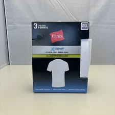 Hanes Tagless X-Temp Breathable Mesh T-Shirts, Size 2XL, 3 pack