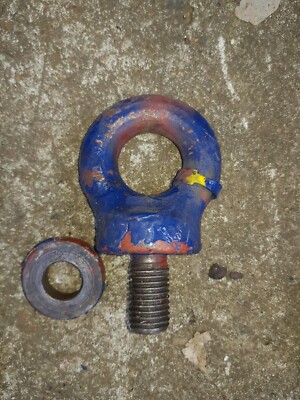 Eye Bolt thread BSW 3/4'' x 10 WLL 1.6T Rotary Lifting+ Spacer Heavy Duty. TOWNEY