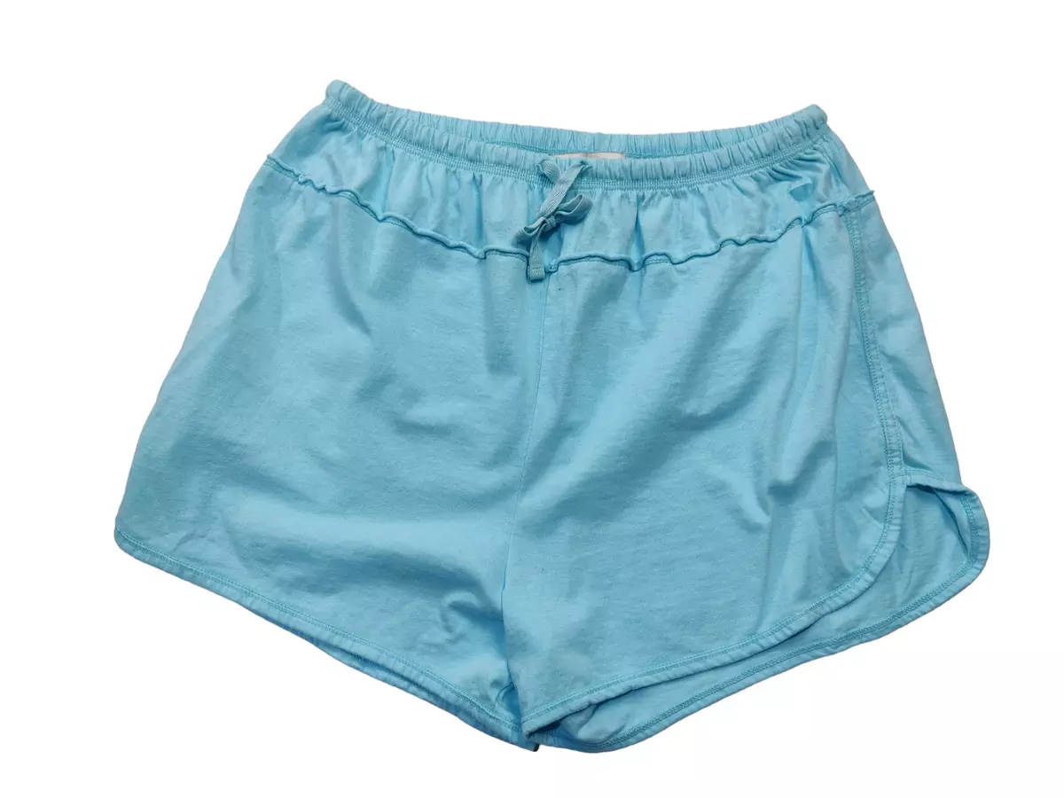 WOMENS NEXT UK 12 SKY BLUE ELASTICATED CASUAL COTTON SUMMER JERSEY