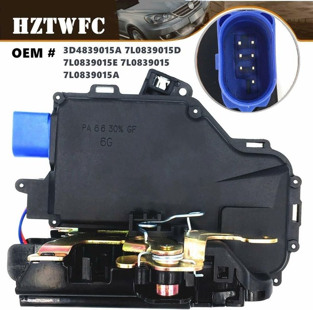 Rear Left Passenger Side Door Lock Mechanism for VW Golf Mk5 3D4839015A eBay