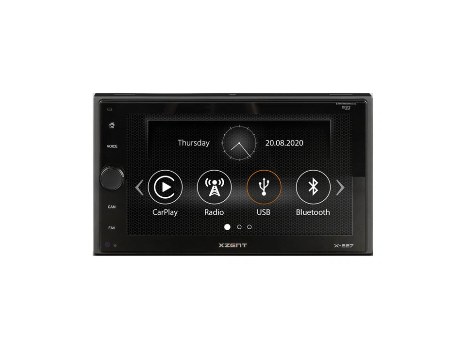 Xzent X-227 Autoradio 2-DIN INFOTAINER APPLE CARPLAY DAB+ USB BLUETOOTH - Bild 2 von 2