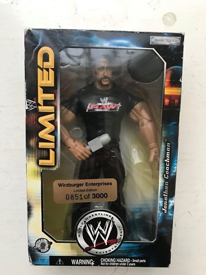 WWE HBK&HHH&COACHMAN フィギュア WWE THE COACH JONATHAN COACHMAN LIMITED EDITION EXCLUSIVE JAKKS