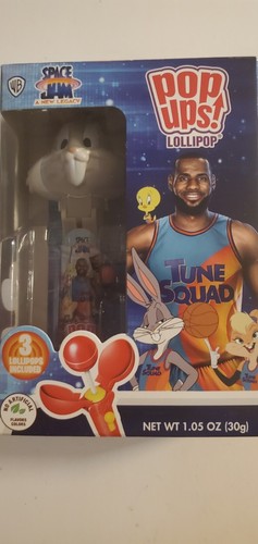 Flix Candy Pop Ups SPACE JAM Lebron James, Lola Bunny, Bugs Bunny lot ( 3 ) - Picture 8 of 10