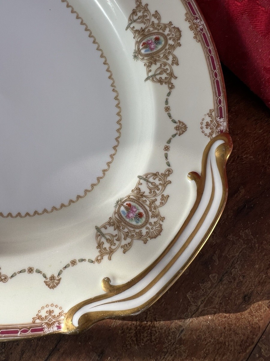 ※ ＊Ohanabatake ＊ 様※T. japan pierrottunic Noritake China #4909 Platter/Tureen/Serving Vintage Japan Nippon
