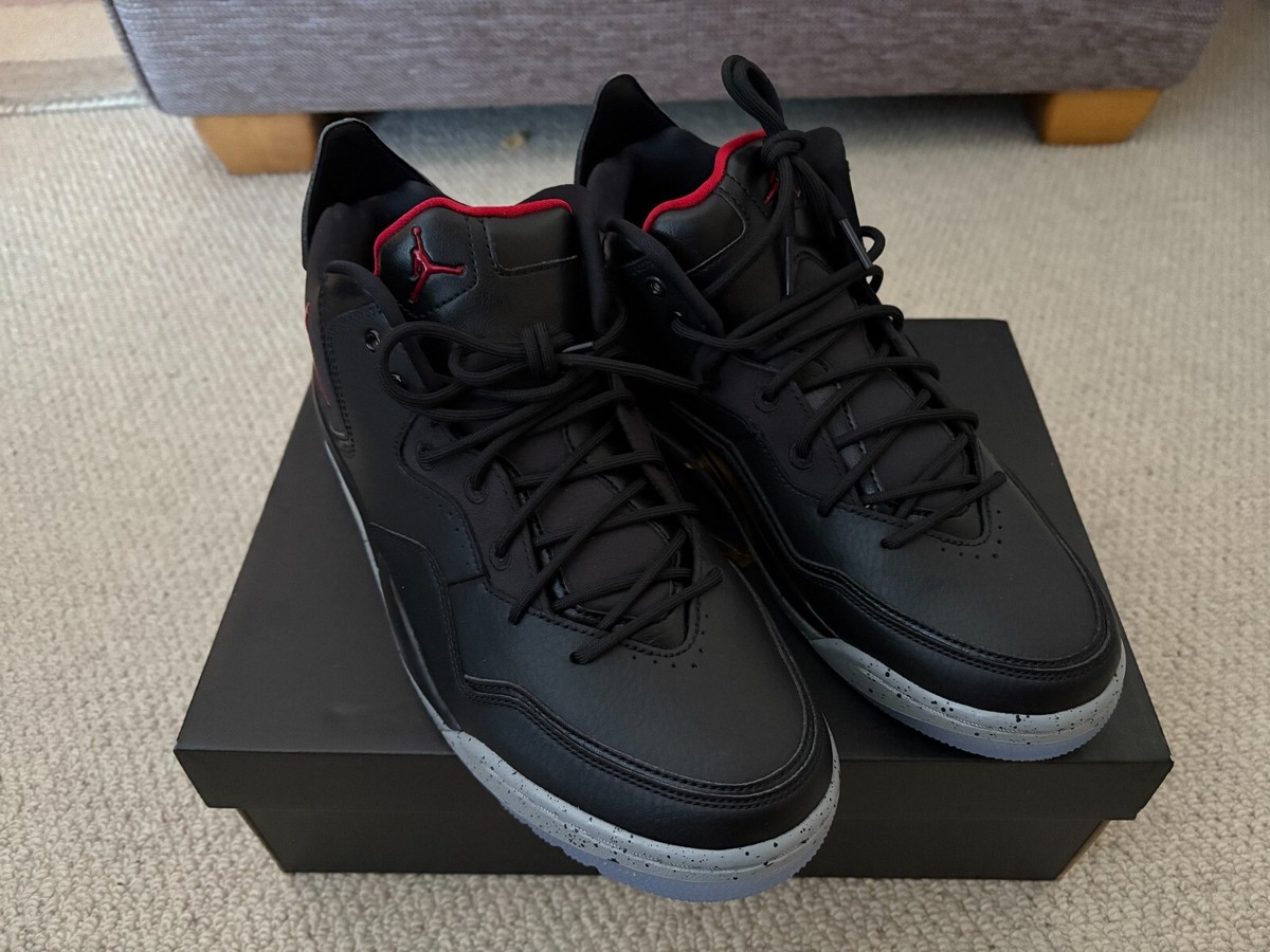Nike Air Jordan Courtside 23 Black, Grey, Red. UK 8 New In Box