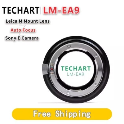 Techart LM-EA9 Mark II Auto Focus Lens Adapter for Leica M Lens to Sony E Camera