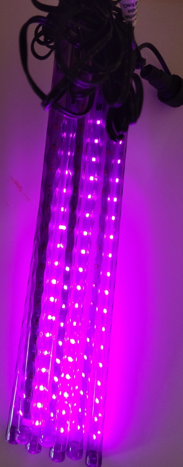 Haunted Living Purple Icicle Dripping String Lights Christmas Holiday ...