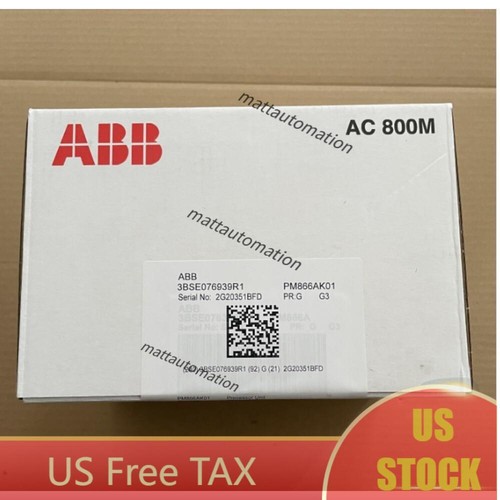 1PC NEW PM866AK01 3BSE076939R1 ABB Processor unit Brand New US Free TAX