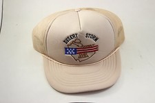 NWOT Desert Storm Trucker Hat Mesh Snapback Adjustable