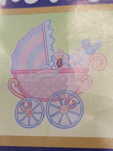 Vintage African American baby shower cutouts black baby 1993 beistle creations - Picture 3 of 6