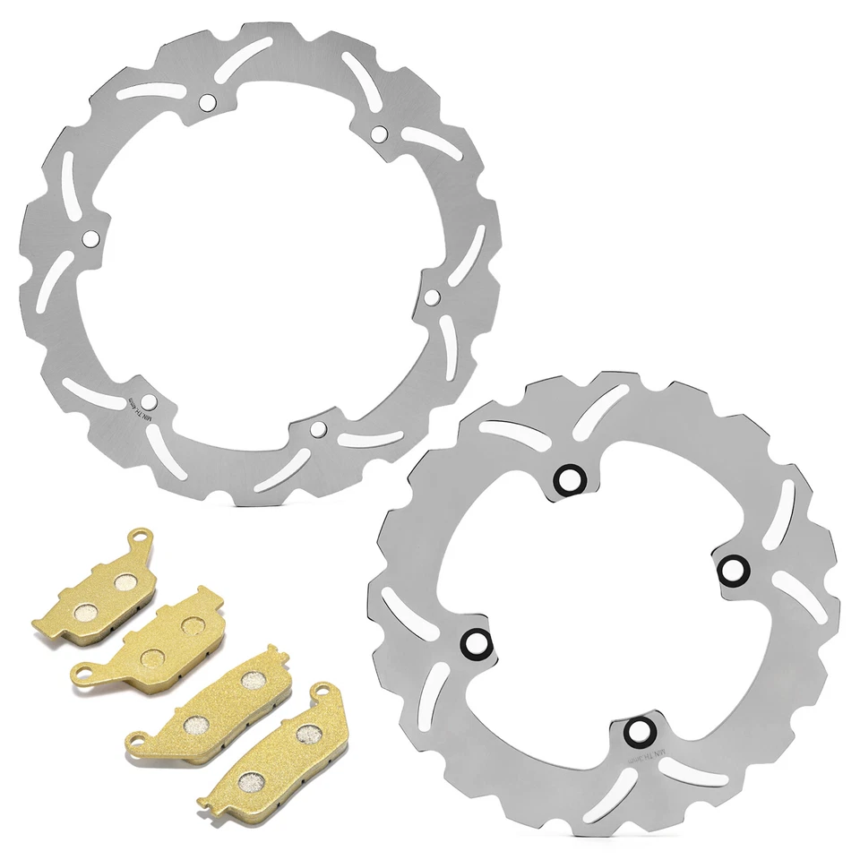 Front Rear Brake Disc Rotors Pads For Honda CB 500 F 2013-2020 CB500X 2013-2018 - Image 4 of 4