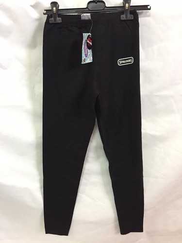 PANTALONI TUTA FITNESS SPALDING NERO TAGLIA S P.AR | eBay