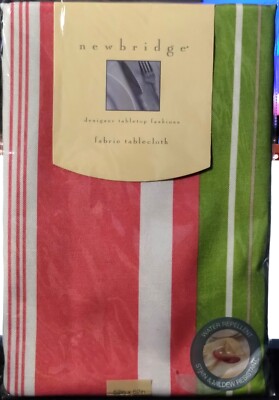 Newbridge Indoor / Outdoor Tablecloth - 52 x52'' Square - 100% Polyester - New