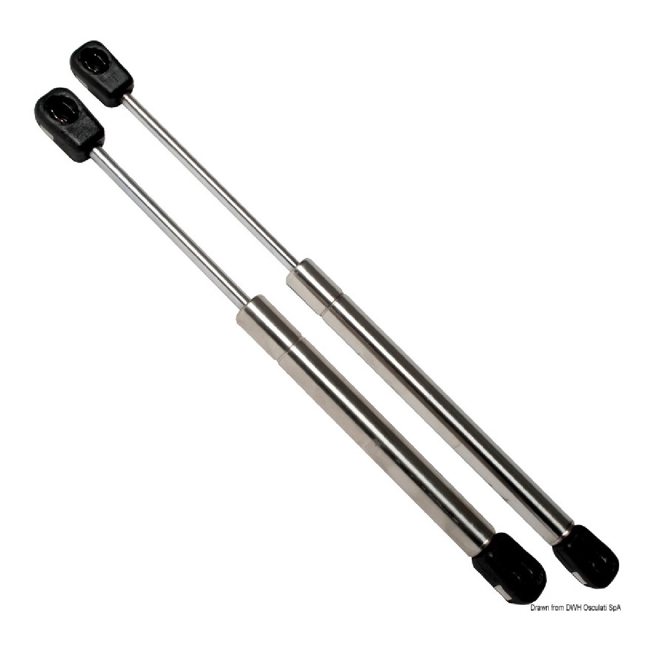 Osculati Molla a gas 254 mm 14kg inox 38.020.32