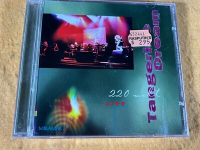 K11-54 TANGERINE DREAM 220 Volt Live - 1993 - MPCD 2804