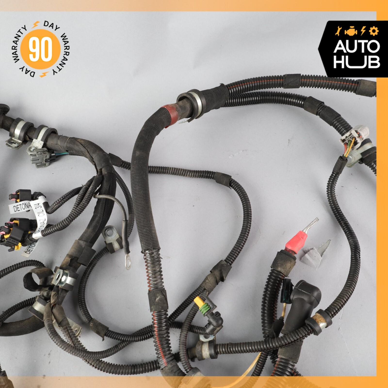 09-19 Maserati Quattroporte 4.7L Fuel Injector Injection Wiring Harness OEM 68k
