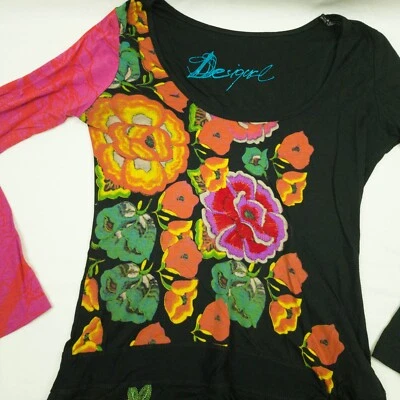 Chemise-tunique Desigual Multicolore Taille L (40) - Viscose - Occasion Très Bon état