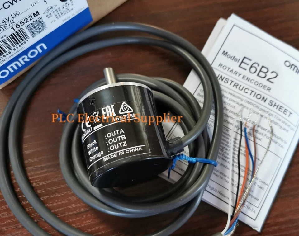 1PCS OMRON Incremental Rotary Encoder 1024p/r 12~24V DC E6B2-CWZ5B PNP 1024P - Image 3 of 4