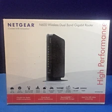 NETGEAR N600 Wi-Fi Wireless Dual Band Gigabit Router WNDR3700