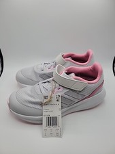 NEW Adidas Runfalcon 3.0 IG7278 - Girls Grey/Pink Size US 2