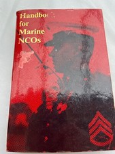 USMC Marine Corps Handbuch für Unteroffiziere Ausbildung Marine's NCO