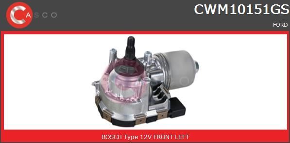 Moteur essuie-glace avant Ford Focus III 1.6 TDCi pour réparer un balayage bloqué