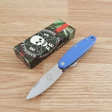 BRK Designed by ESEE Churp Folding Knife 2.5 D2 Tool Steel Blade G10 Blue/Purple