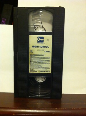 *** ''NIGHT SCHOOL''-RACHEL WARD-1985 RARE KEY VIDEO- SLASHER HORROR***