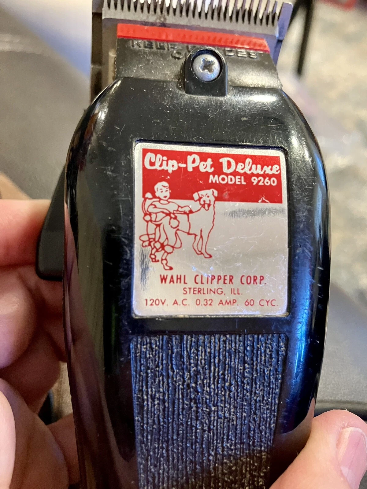 Older Pet Grooming Product - Wahl Clip Pet Deluxe Model 9260 - Not tested