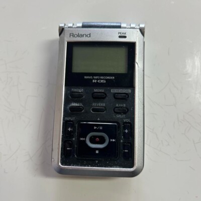 JUNK Roland R-05 Studio portable WAVE / MP3 linear PCM Recorder