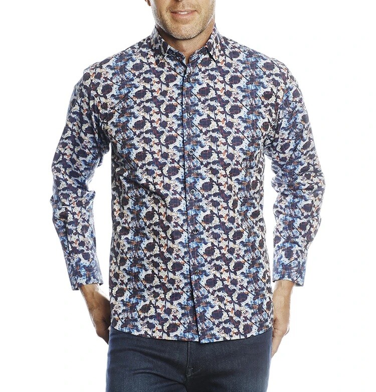 Лучано Висконти (Luchiano Visconti) Многоцветные вкрапления, знаки и формы Размер M