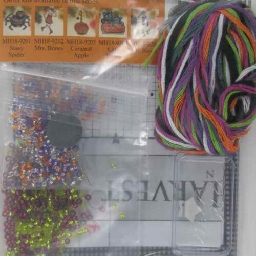 MILL HILL AUTUMN HARVEST Beaded Magnet Ornament Cross Stitch Kit HALLOWEEN