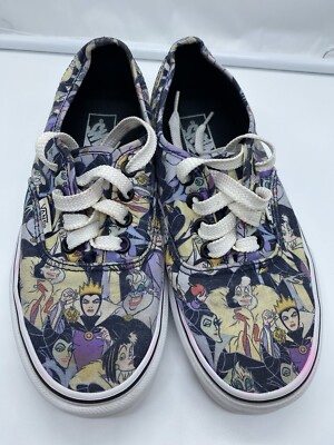 Vans X Disney Villains Ursula Cruella Maleficent Shoes Women Size Lace Up  TB4R
