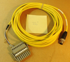 2 Pieces - M12 Cables for TRUMPF LS3, 26 feet long - Used