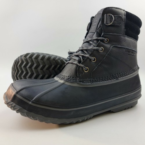 Waterproof Shell 3M Duck Boots Black 
