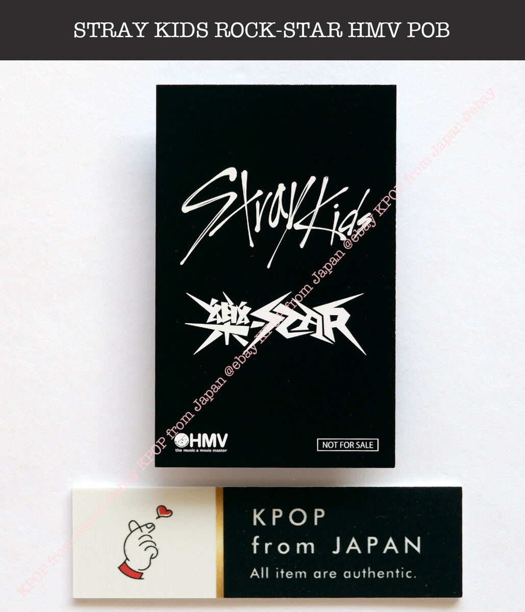 Stray kids ROCK-STAR Japan Limited HMV Lucky draw Official Stray kids ROCK-STAR Japan Limited HMV Lucky draw Official