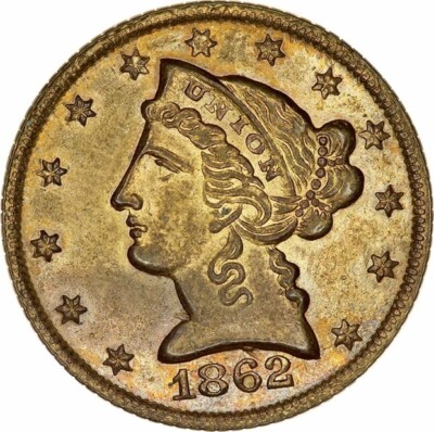 1862) 1956 J.J. Conway Pike's Peak Georgia Gulch Colorado $5