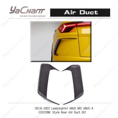 Dry Carbon VRS URUS-X EDIZIONE Style Rear Air Duct For 18-22 Lamborghini URUS