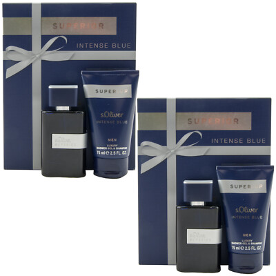 S.Oliver Intense Blue Gift Set 2-Piece 2 Pieces = 2 X 30Ml EdT + 75Ml Shower Gel