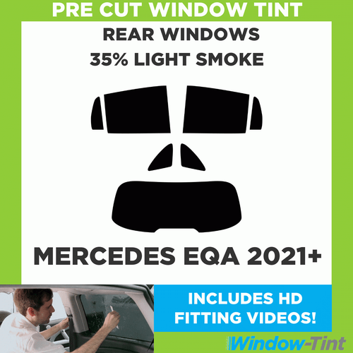 Pre Cut Window Tinting Film for Mercedes EQA 2021+ 35% Light Rear Tint Kit Tint - Bild 1 von 9