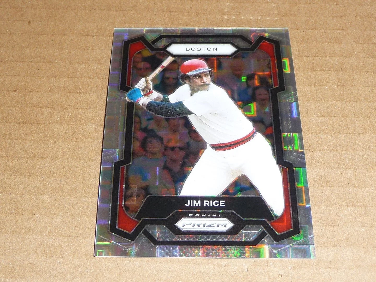(C) 2024 Panini Prizm PREMIUM BOX SET PANDORA /199 JIM RICE RED SOX #242