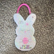 Bunny Shaped Multicolor Makeup Set with Brushes, Lip Gloss, Eyeshadow, Pink Blue