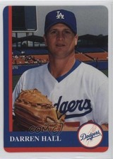 1997 Mother's Cookies Los Angeles Dodgers Stadium Giveaway Darren Hall #24 0q3