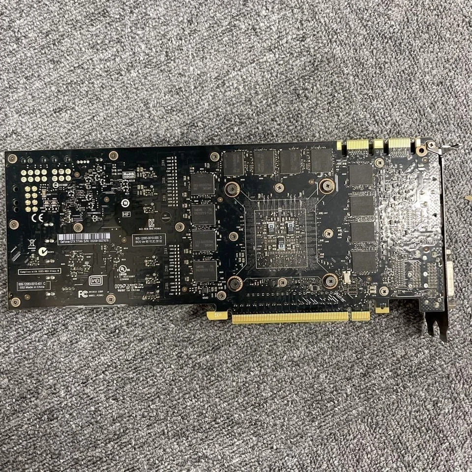 NVIDIA GEFORCE GTX TITAN 6GB GDDR5 VIDEO CARD GPU  - Image 2 of 4