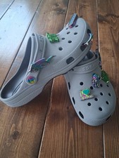 Crocs Day X Claasic Clogs Graphite Gray W/Jib...