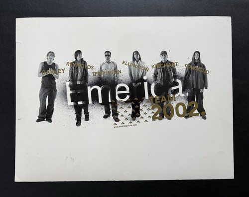 Emerica Poster Signed by Ed Templeton Tosh Townend Autograph 2002 Toy Machine - 第 6/6 張圖片