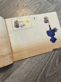 Vintage Lego Bionicle Gali 8533 With Instructions And Poster