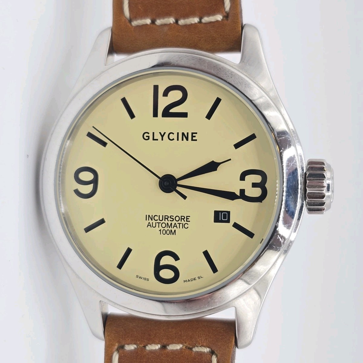 Glycine Incursore Automatic Watch Swiss Made 3821 44mm | eBay