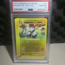 2003 POKEMON SKYRIDGE #19 MAGNETON-REVERSE FOIL PSA 10 on eBay